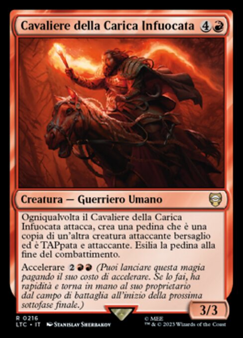 Cavaliere della Carica Infuocata