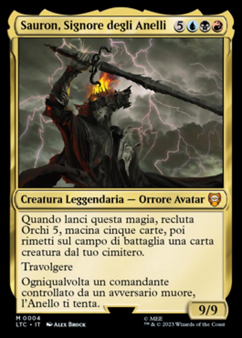 Sauron, Signore degli Anelli