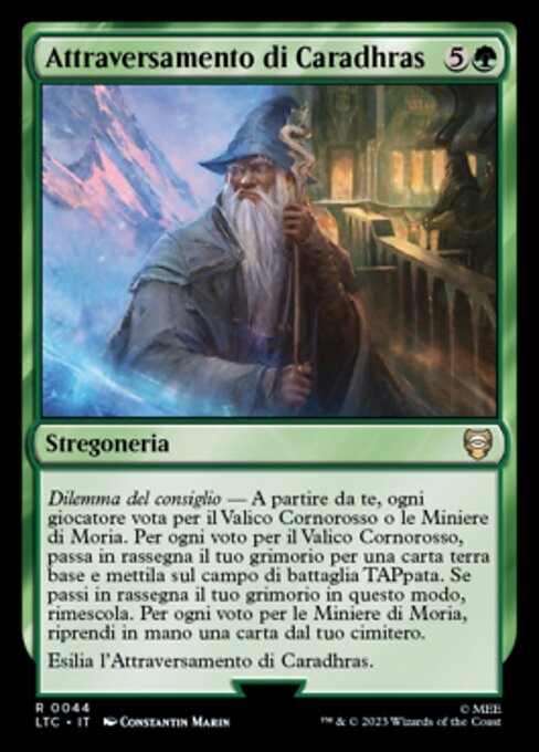 Attraversamento di Caradhras