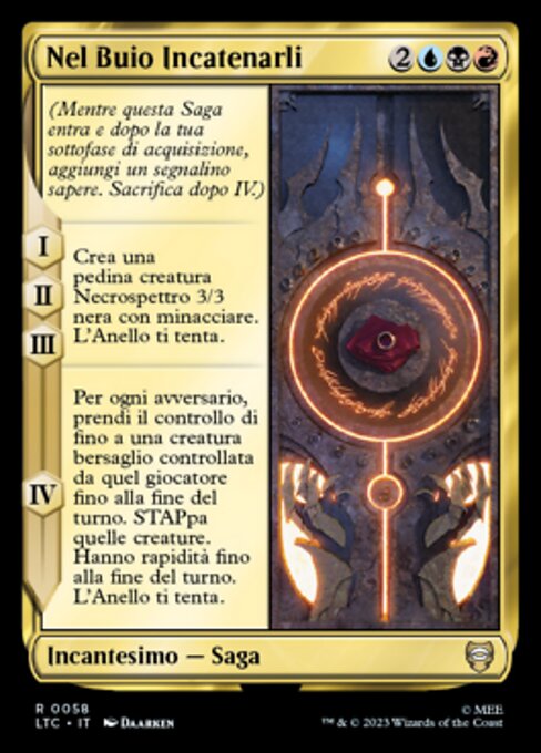 Nel Buio Incatenarli