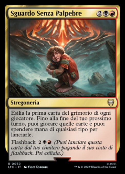 Sguardo Senza Palpebre