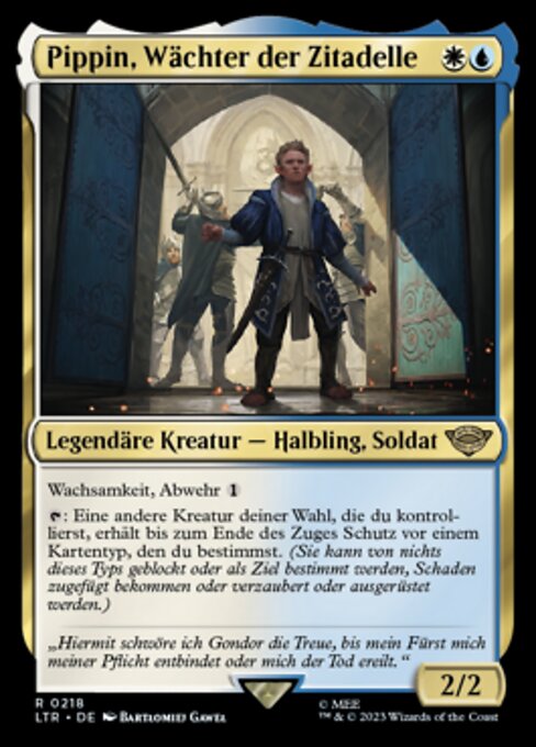 Pippin, Guard of the Citadel