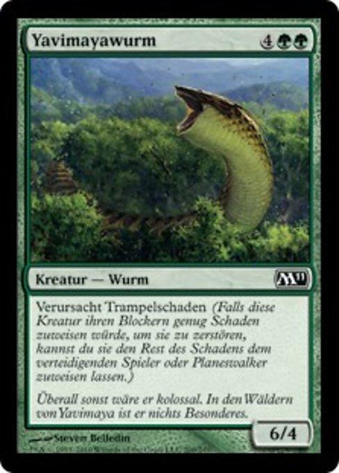 Yavimaya Wurm