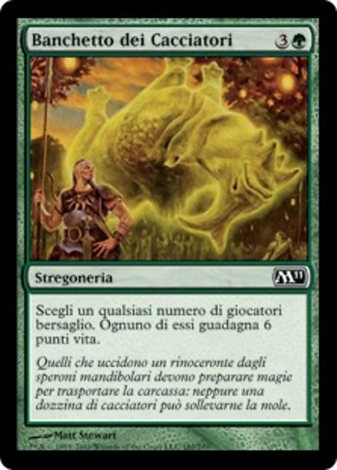 Banchetto dei Cacciatori