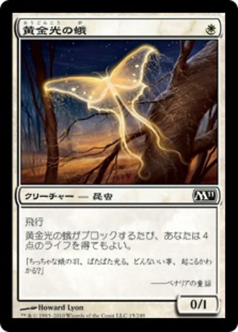 Goldenglow Moth