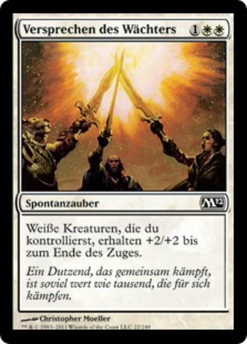 Versprechen des Wächters