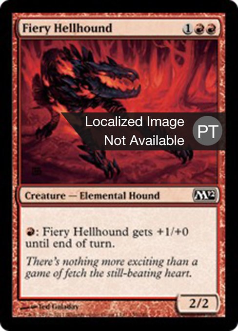 Fiery Hellhound