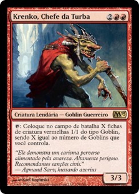 Krenko, Chefe da Turba