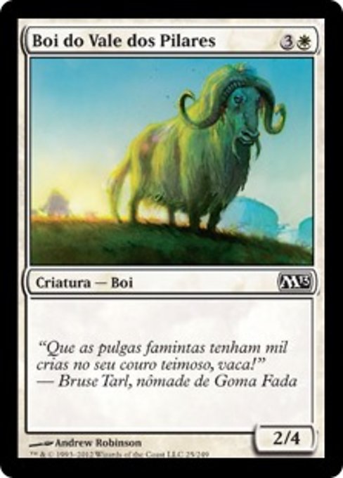 Boi do Vale dos Pilares