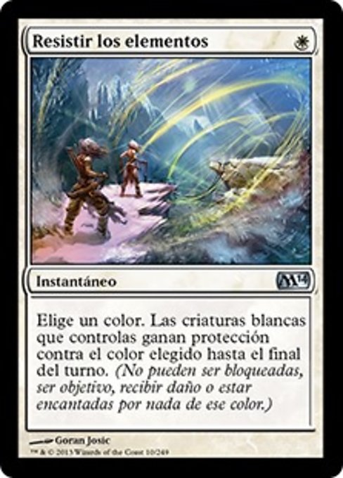 Resistir los elementos