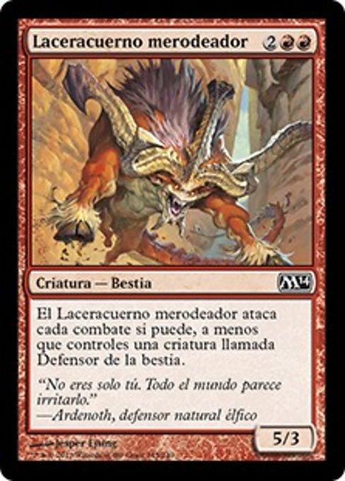 Laceracuerno merodeador