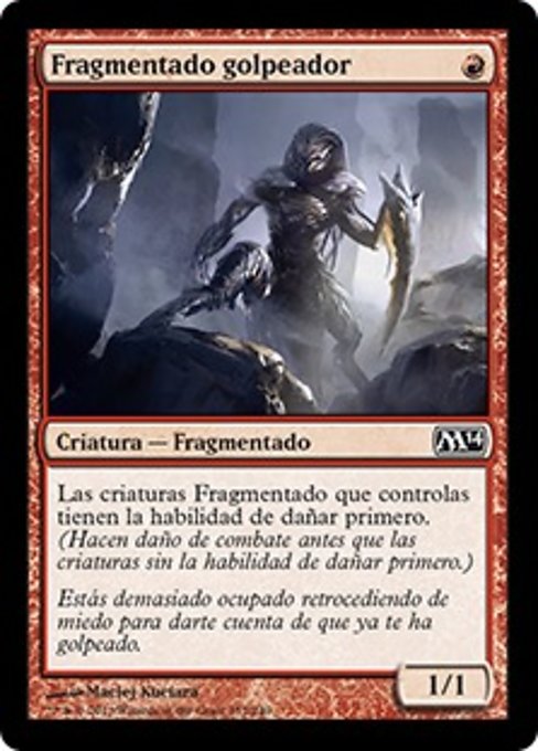 Fragmentado golpeador