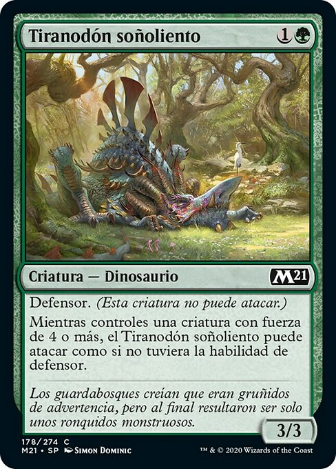 Drowsing Tyrannodon