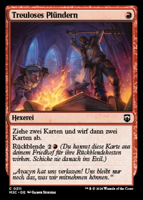 Treuloses Plündern