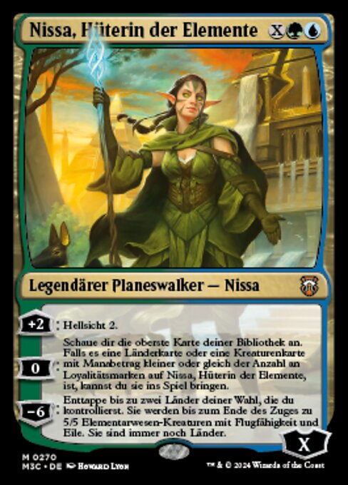 Nissa, Hüterin der Elemente
