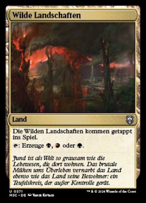 Wilde Landschaften