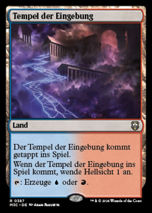 Tempel der Eingebung