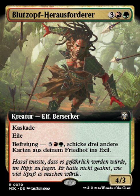 Blutzopf-Herausforderer