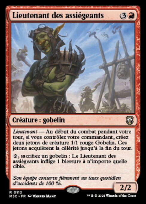 Siege-Gang Lieutenant