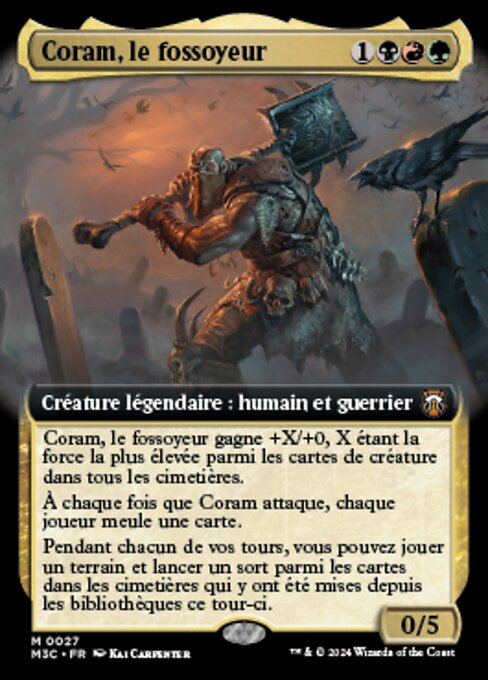 Coram, the Undertaker