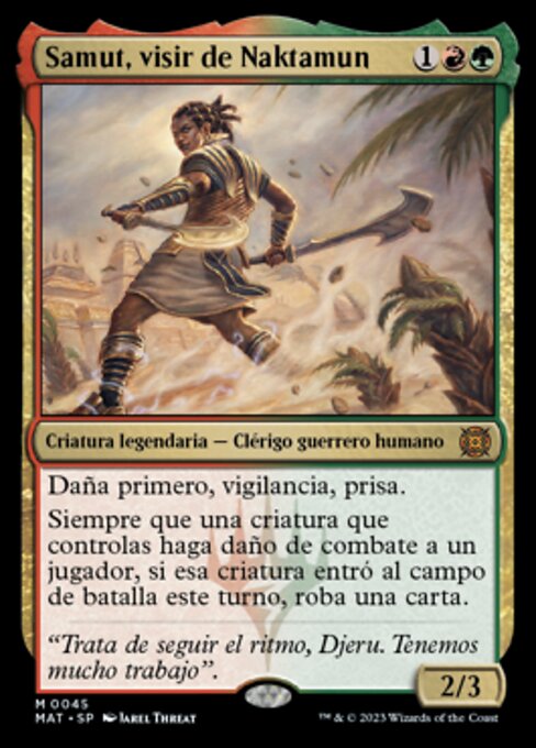 Samut, Vizier of Naktamun
