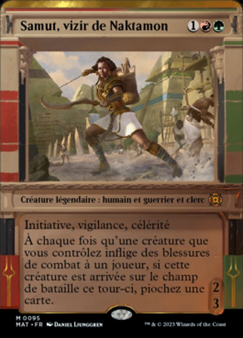 Samut, vizir de Naktamon