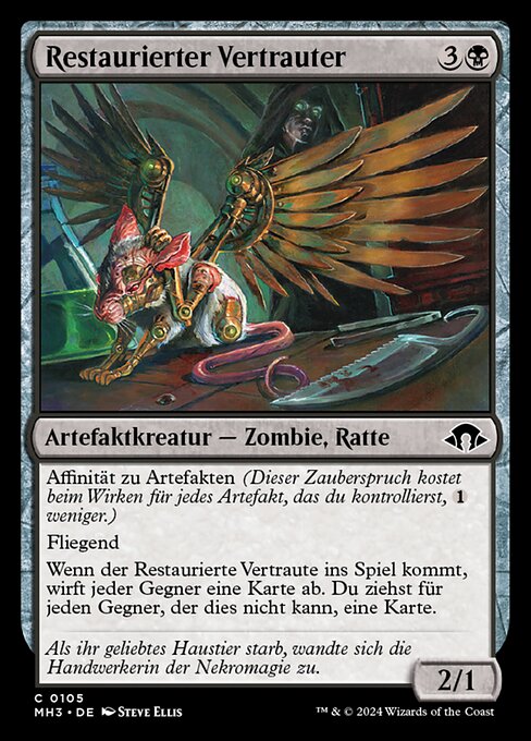 Restaurierter Vertrauter