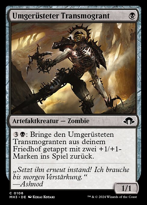 Umgerüsteter Transmogrant