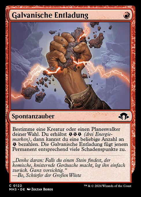 Galvanische Entladung