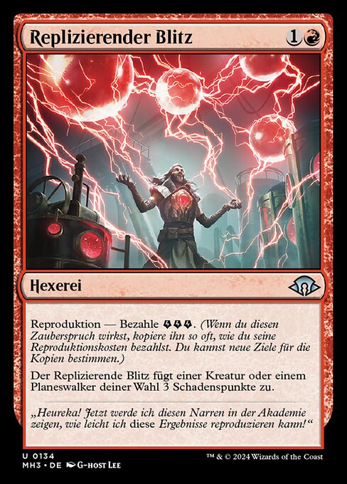 Replizierender Blitz