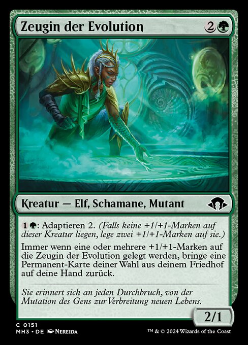Zeugin der Evolution