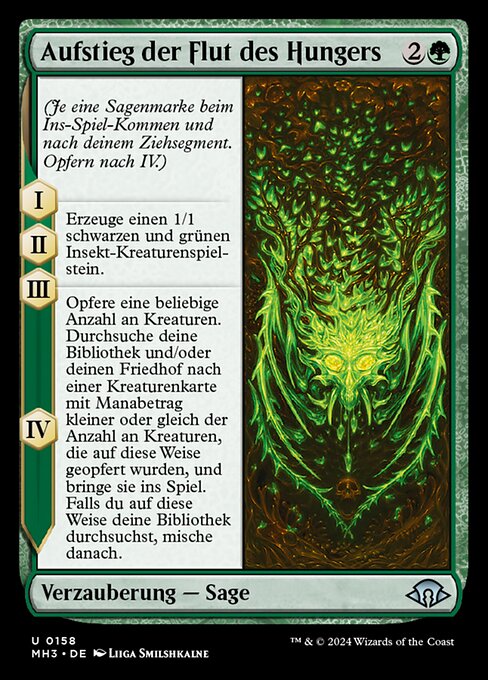 Aufstieg der Flut des Hungers