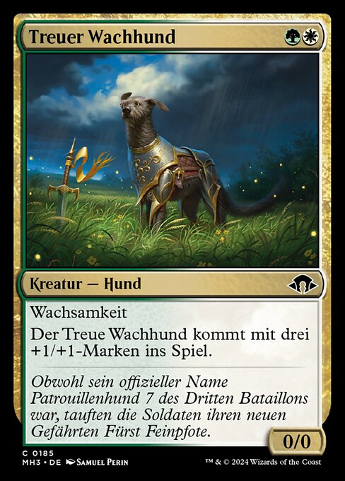 Treuer Wachhund