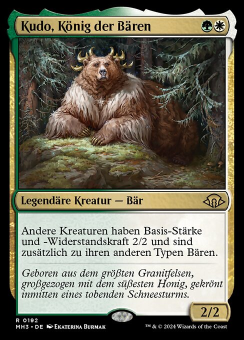 Kudo, König der Bären