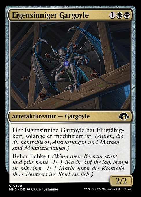 Eigensinniger Gargoyle