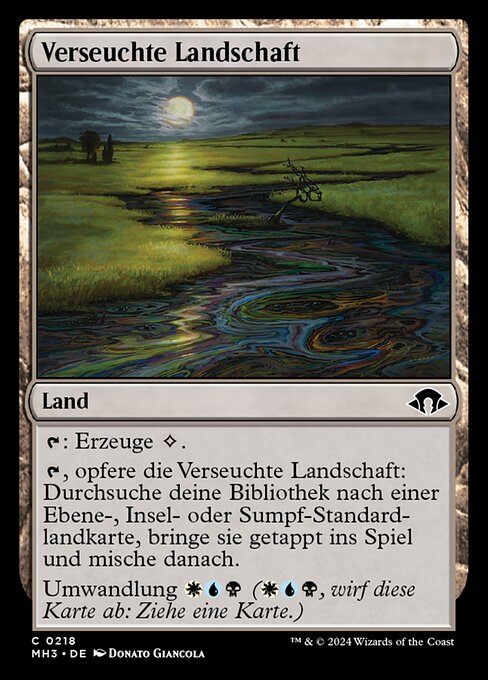 Verseuchte Landschaft