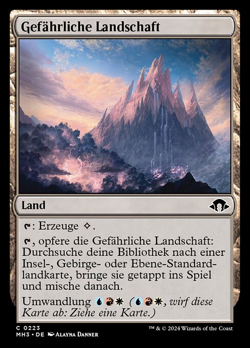 Gefährliche Landschaft