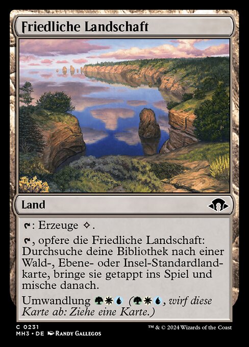 Friedliche Landschaft