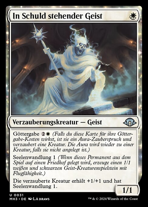 In Schuld stehender Geist