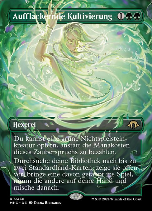 Aufflackernde Kultivierung