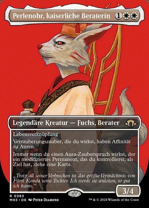 Perlenohr, kaiserliche Beraterin