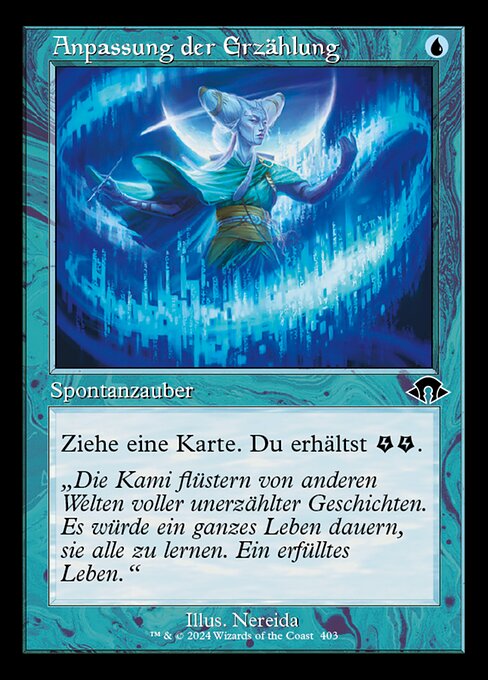 Anpassung der Erzählung