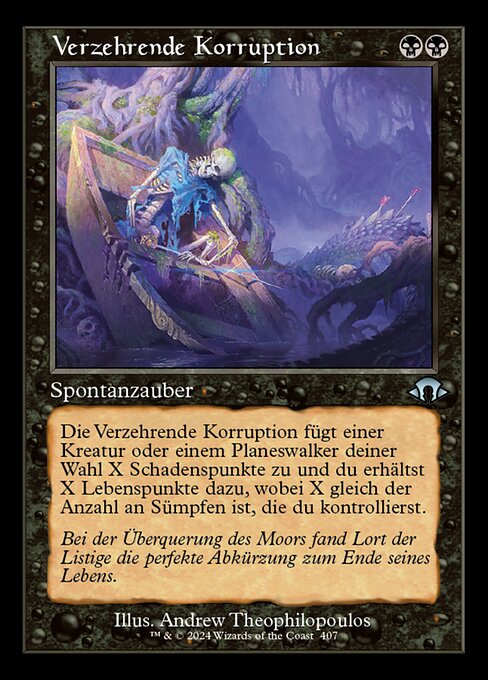 Verzehrende Korruption