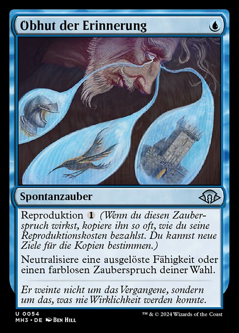 Obhut der Erinnerung