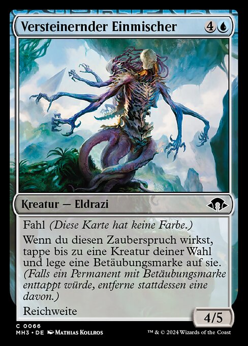 Versteinernder Einmischer