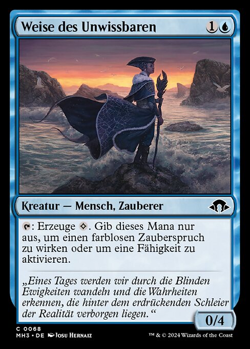 Weise des Unwissbaren