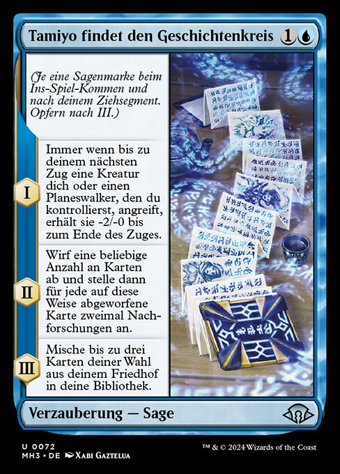 Tamiyo findet den Geschichtenkreis