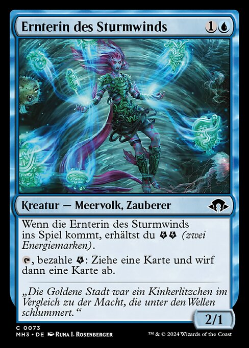 Ernterin des Sturmwinds