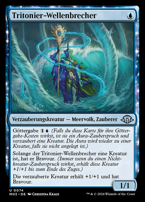 Tritonier-Wellenbrecher