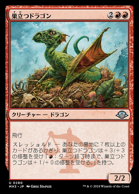 巣立つドラゴン